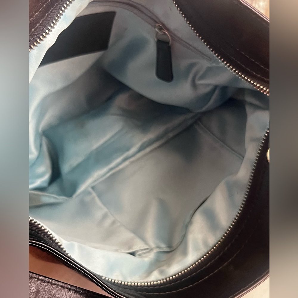 Coach Black and Cream Women's Bag - Picture 7 of 16